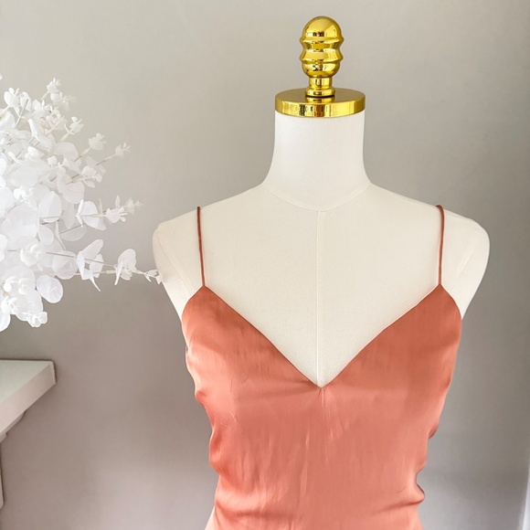 Lovers + Friends x Revolve The Slip Dress in Nude, Sz 12 - Picture 10 of 15
